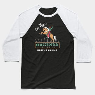 Hacienda Hotel Casino Vintage Retro Las Vegas Baseball T-Shirt